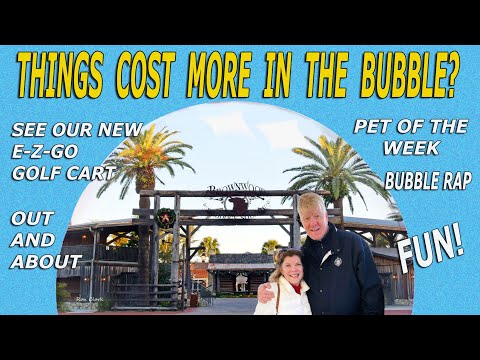 Do Things Cost More In The Bubble?  See Our New E-Z-GO Golf Cart.  What Do Widows Do On Holidays?