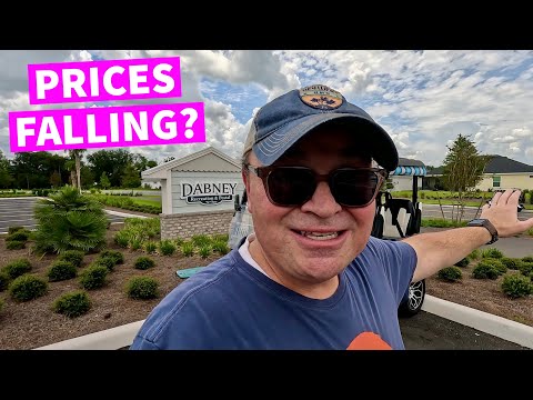 Home Prices Falling? The Villages Florida | HUGE Discounts in Dabney!