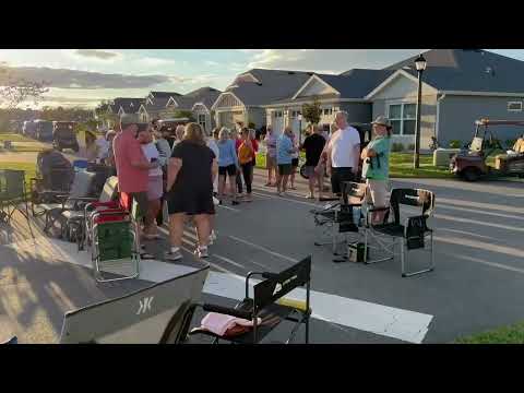 The villages Florida block party
