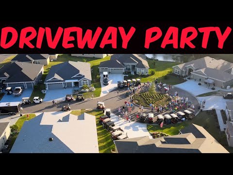 The Villages Florida – What is a Driveway Party?
