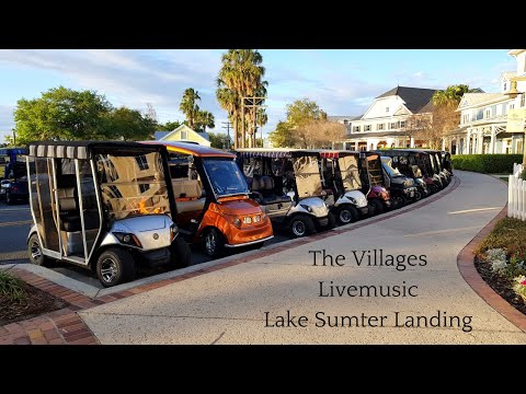 The Villages, Livemusic, Lake Sumter Landing Florida