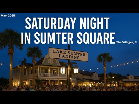 A Fun Night Out in Sumter Square | The Villages FL Nightlife