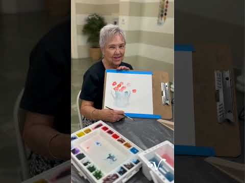 Fun With Watercolors Club in The Villages