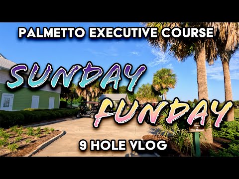 Palmetto Executive Golf Course The Villages Florida 2023 Sunday Funday Round Golf VLOG 16