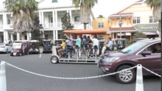 "Party cart" in The Villages, Florida