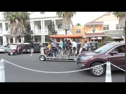 "Party cart" in The Villages, Florida