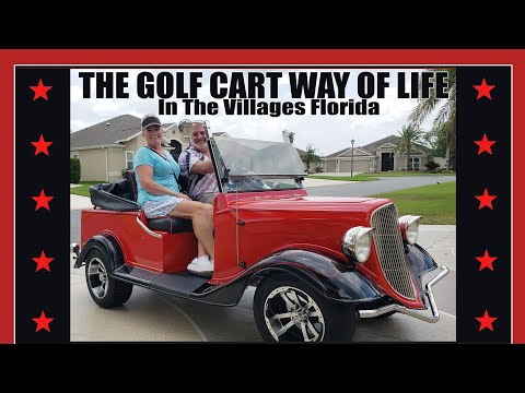 The Golf Cart Way of Life in THe Villages Florida