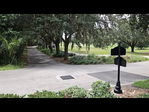 The Villages, FL, Most scenic golf car drive!