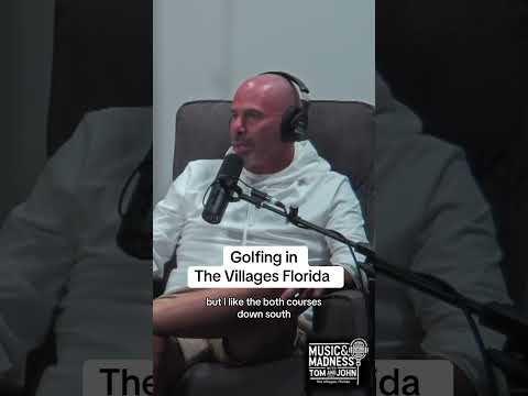 These are our favorite golf courses in The Villages Florida #musicandmadnesspod #thevillagesfl
