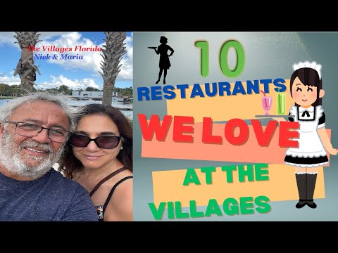 10 Restaurants we Love in the Villages Florida