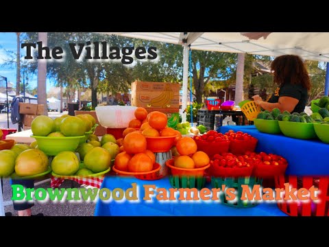 Brownwood Farmers Market at The Villages FL TOUR