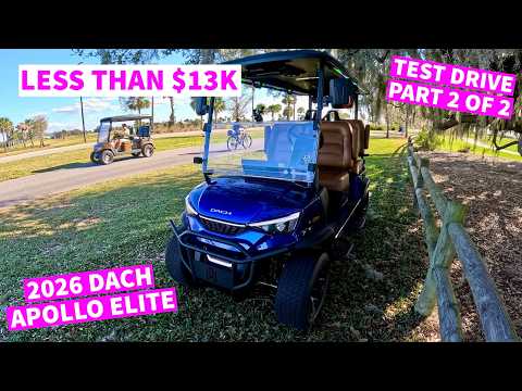 DON’T Overpay to Buy a NEW Golf Car in The Villages Florida 2026! (DACH Apollo Elite Part 2)