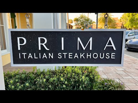 Eating at Prima Italian Steakhouse Restaurant in The Villages, Florida | Restaurant in the Villages