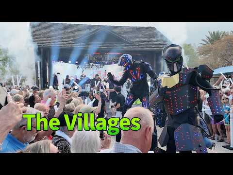 Electric Light Party in the Villages Florida