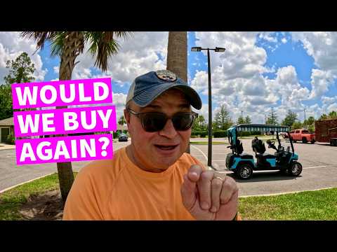 EVolution Our 1 YEAR REVIEW: Golf Cart Life The Villages Florida 2025!