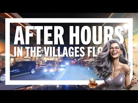 🌙 After Hours in The Villages Florida #thevillages #afterhours #nightlife #2025