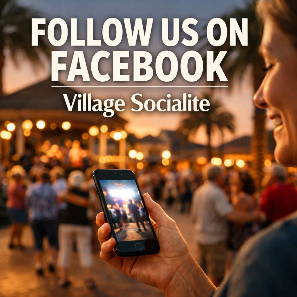 Follow Village Socialite on Facebook