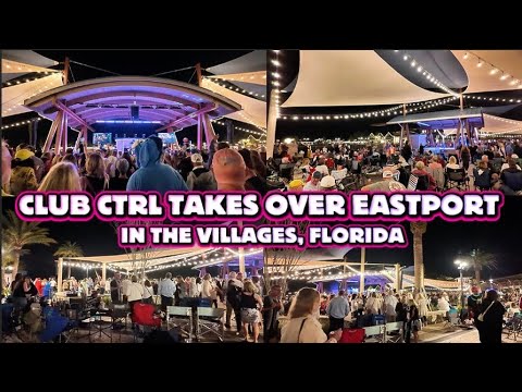 HUGE Crowd at Club Ctrl at Eastport The Villages, Florida