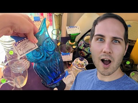 Thrifting for Antiques in The Villages Florida! Shop with Me!