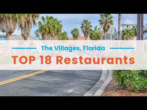 Top 18 Ultimate Restaurants in The Villages, Florida