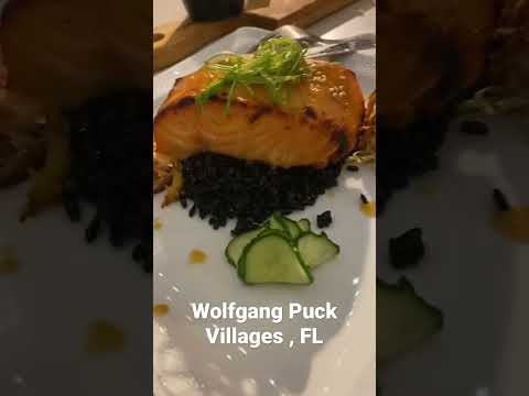 Wolfgang Puck in The Villages, FL #salmon #grouper